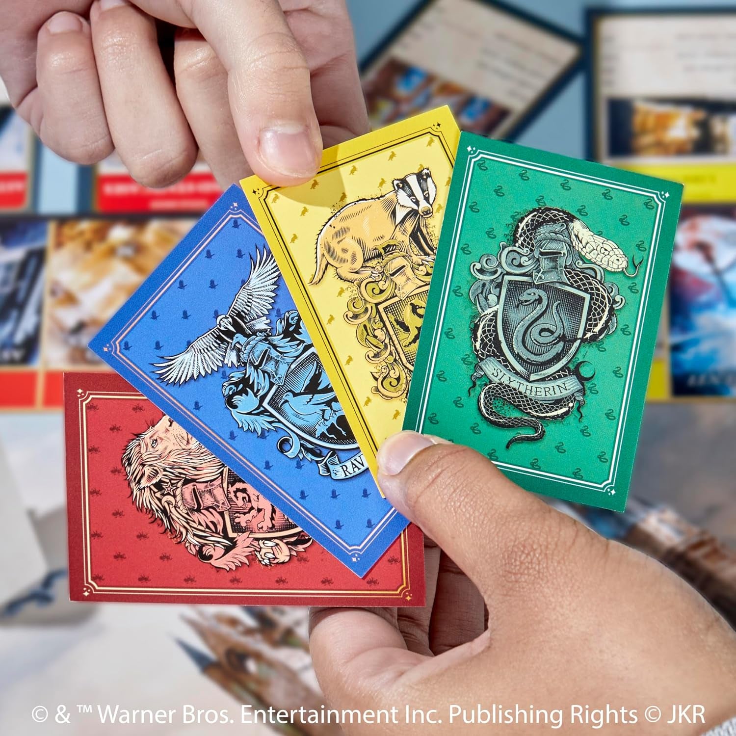 Monopoly Társasjáték Harry Potter Edition, családi játék 2-6 játékos számára, 8 éves kortól - német verzió