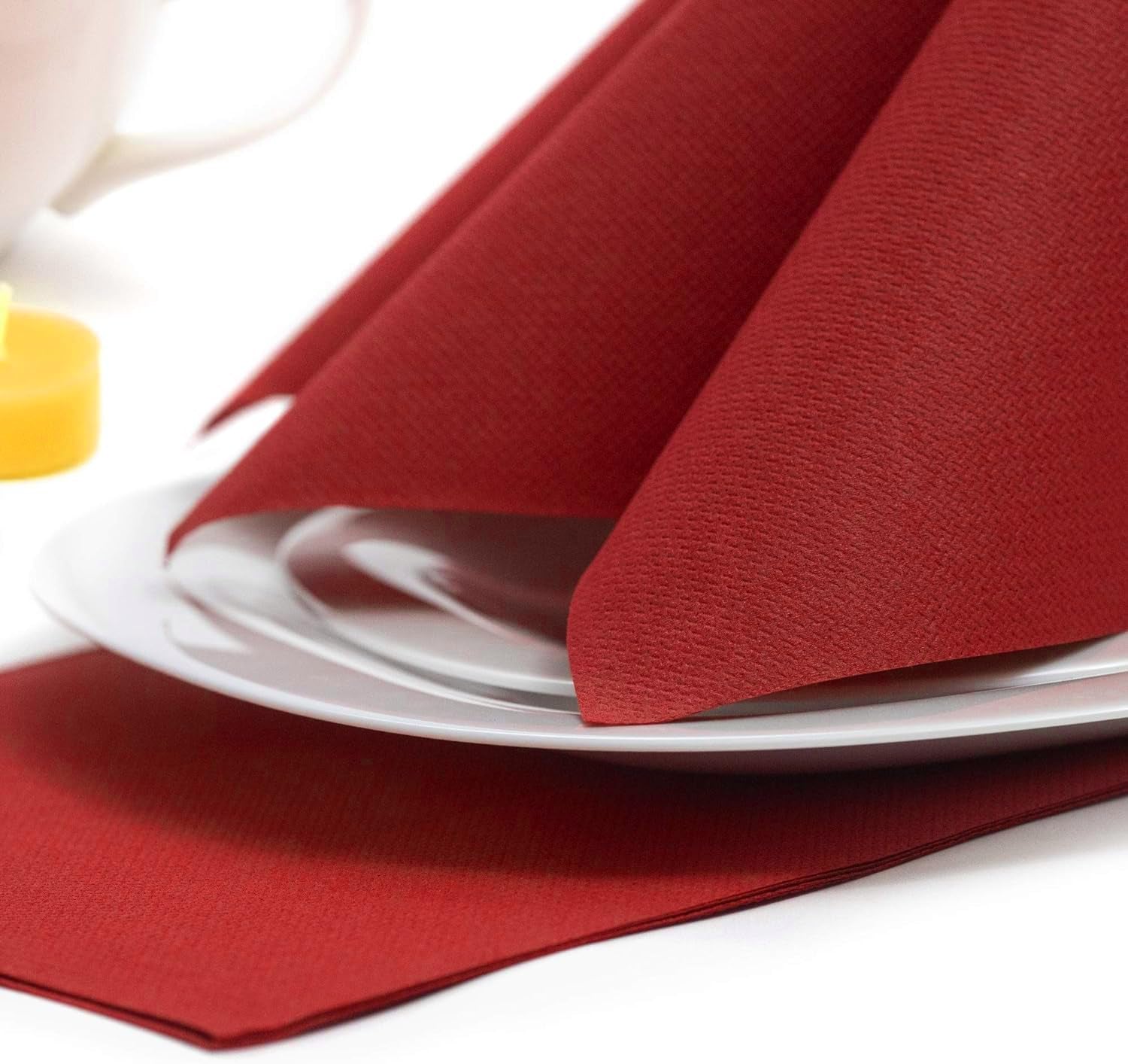 Papstar 11608 50 de șervețele "Royal Collection" 1/4 fold 40 X 40 cm, Bordeaux