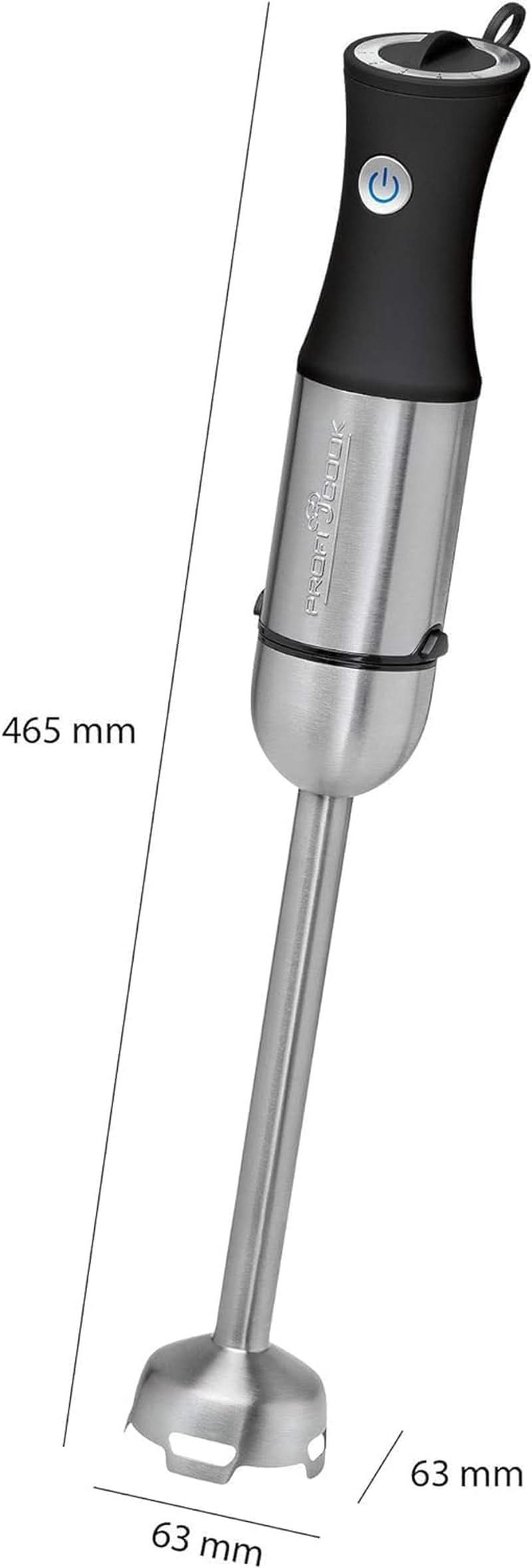 Proficook® 2In1 Stabmixer & Schneebesen | Stabmixer 1000 Watt Für Mixen, Zerkleinern & Pürieren | Smoothie Maker M. Langem Mixstab | Pürierstab M. Edelstahlgehäuse & Soft Touch-Griff | PC-SMS 1220 Mama si Copilul Naty Shop