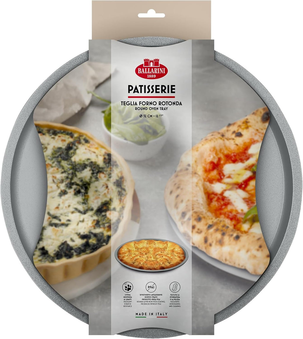 Ballarini, Tava de copt, diverse modele Matrite si tavi pentru copt Naty Shop Gri Tava rotunda de copt 32 cm