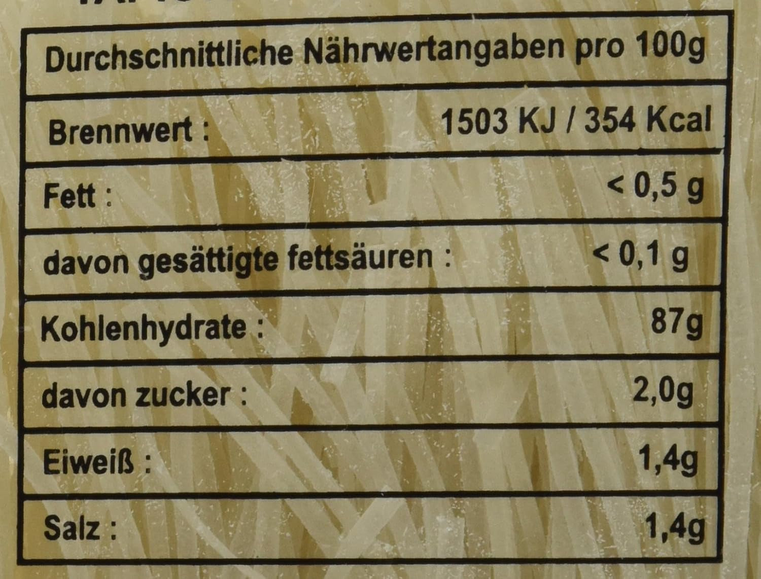 Rizstészta tápiókával 2,5 mm (Huû tieáu nam vang) (1 x 400 g)