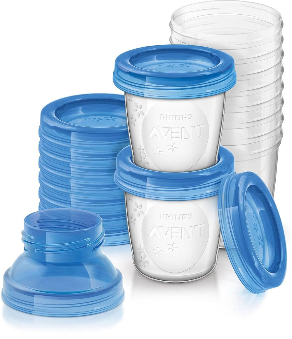 Philips Avent Austellungssystem Für Muttermilch, Becher Inklusive Deckel, Adapter (Modell SCF618/10) Kiegészítők Élelmiszer és szoptatás Bebe Naty Shop