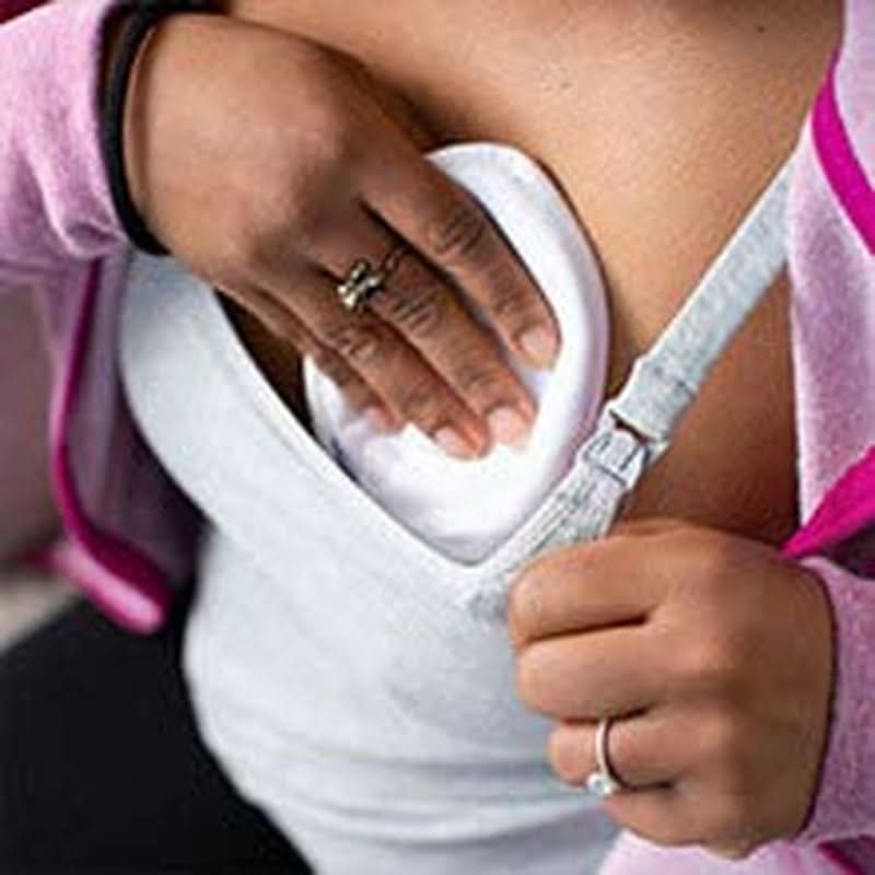 Lansinoh mosható szoptatóbetétek - 4 darabos csomag, mosóhálóval - Ultra nedvszívó, szuper puha és újrafelhasználható élelmiszerek és szoptatási kiegészítők Bebe Naty Shop