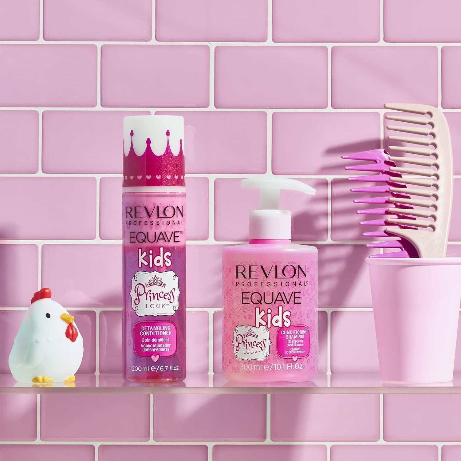 REVLON PROFESSIONAL, Gyengéd sampon gyerekeknek hidratáló gél formulával, 300 ml REVLON Zuhany és fürdő