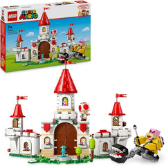 LEGO Super Mario Roy csatája a gombapalotában kalandkészlet Nintendo karakterekkel, ajándék lányoknak, fiúknak és játékosoknak 7 éves, 71435 építőkészletek Besuche den LEGO-Store alapértelmezett cím