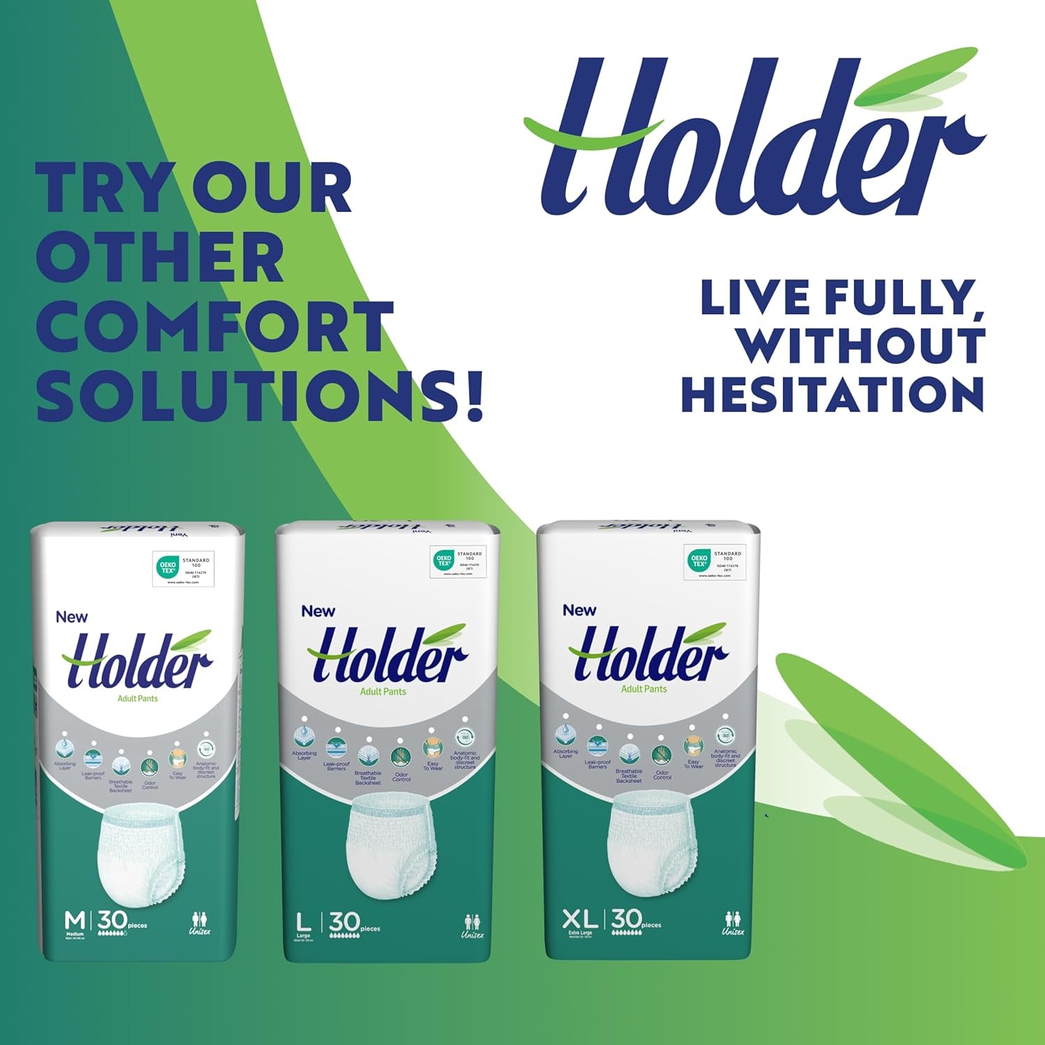 Felnőtt uniszex eldobható pelenkák vízálló nedvszívó elasztikus oldalsó lélegző szuper nedvszívó kétrétegű nedvességjelző 5 csillagos bőrgyógyászati ​​védőközeg