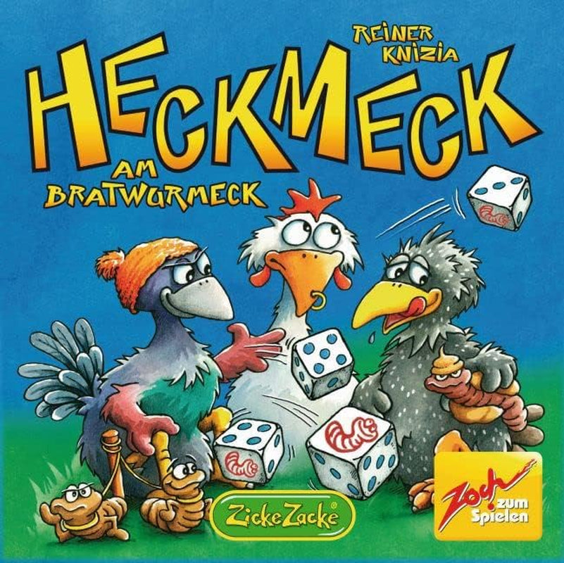 Zoch 601125200 – Heckmeck am Bratwurmeck – jocul turbulent de zaruri în popularul cadru cu pui pentru păsările inteligente care au mirosit viermele bratwurmeck, de la 8 ani