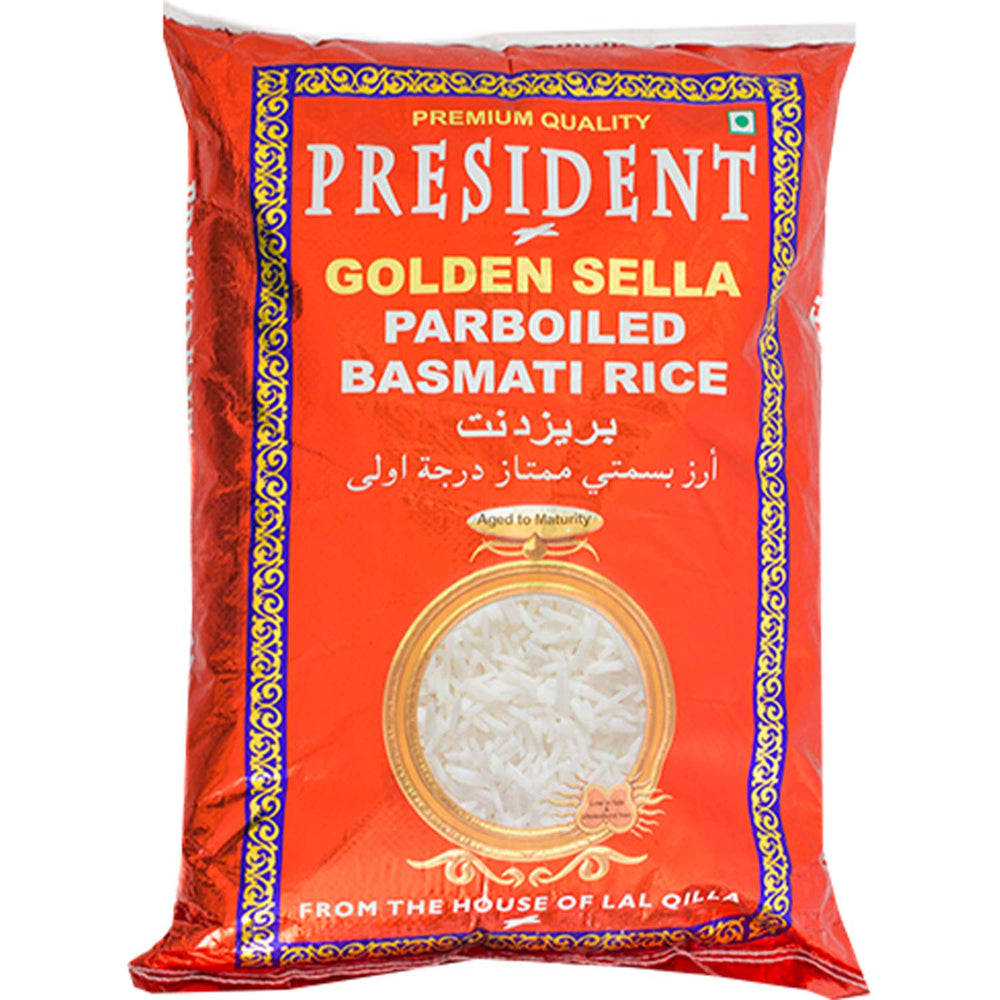 PRESIDENT - Golden Sella Basmati rizs, 20 db-os csomag (1 x 20 kg)