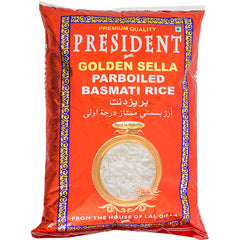 PRESIDENT - Golden Sella Basmati rizs, 20 db-os csomag (1 x 20 kg)