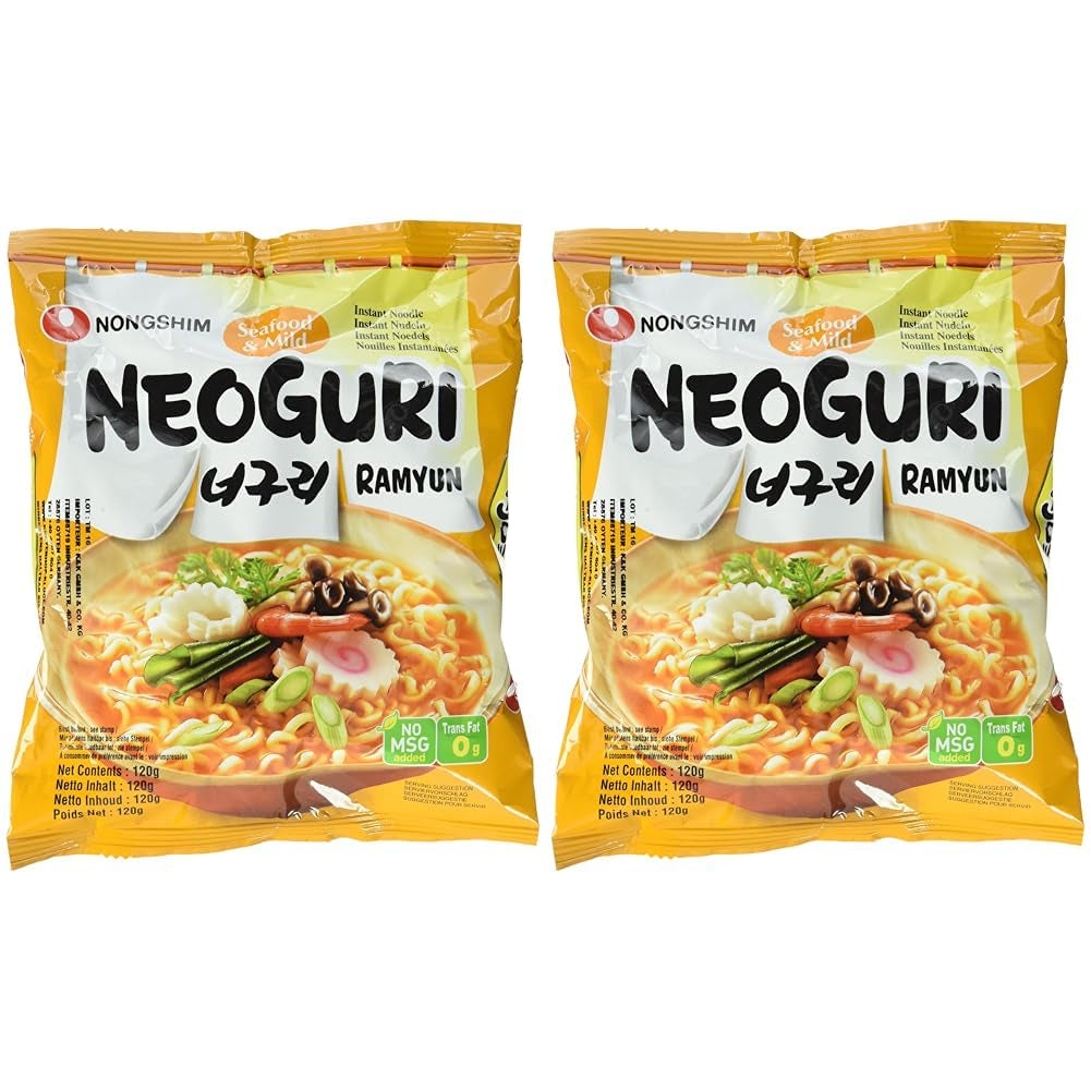 Instant tészta Nong Shim Kimchi Ramyun nagy tál - Koreai ramen leves - Gyors elkészítés - 1 csomag 112g