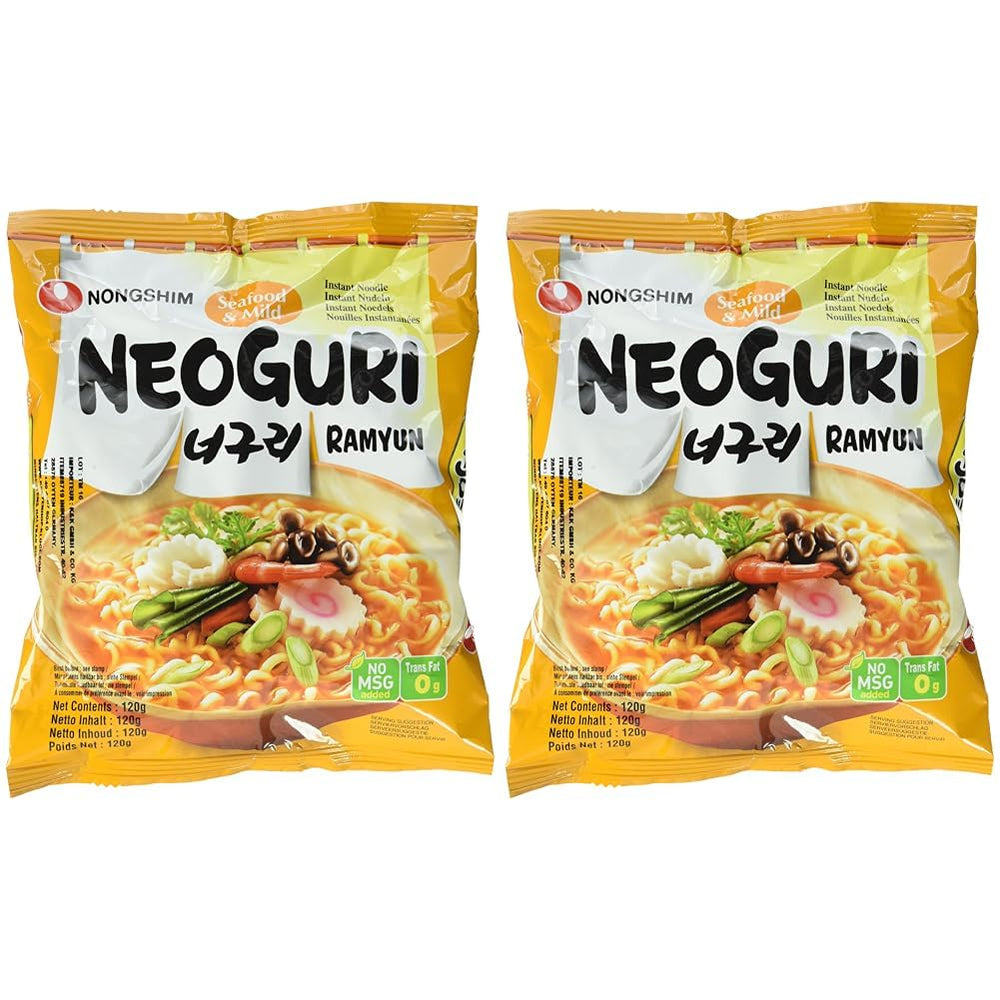 Instant tészta Nong Shim Kimchi Ramyun nagy tál - Koreai ramen leves - Gyors elkészítés - 1 csomag 112g