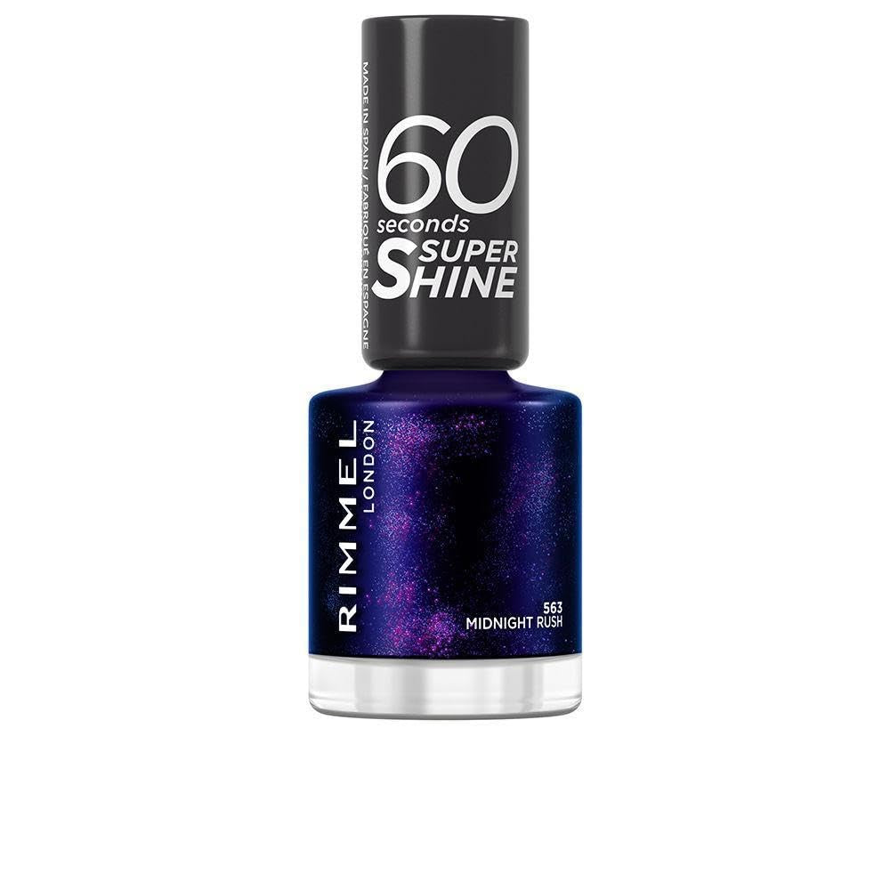 60 Seconds Super Shine körömlakk, 563 Midnight Rush, 8 ml
