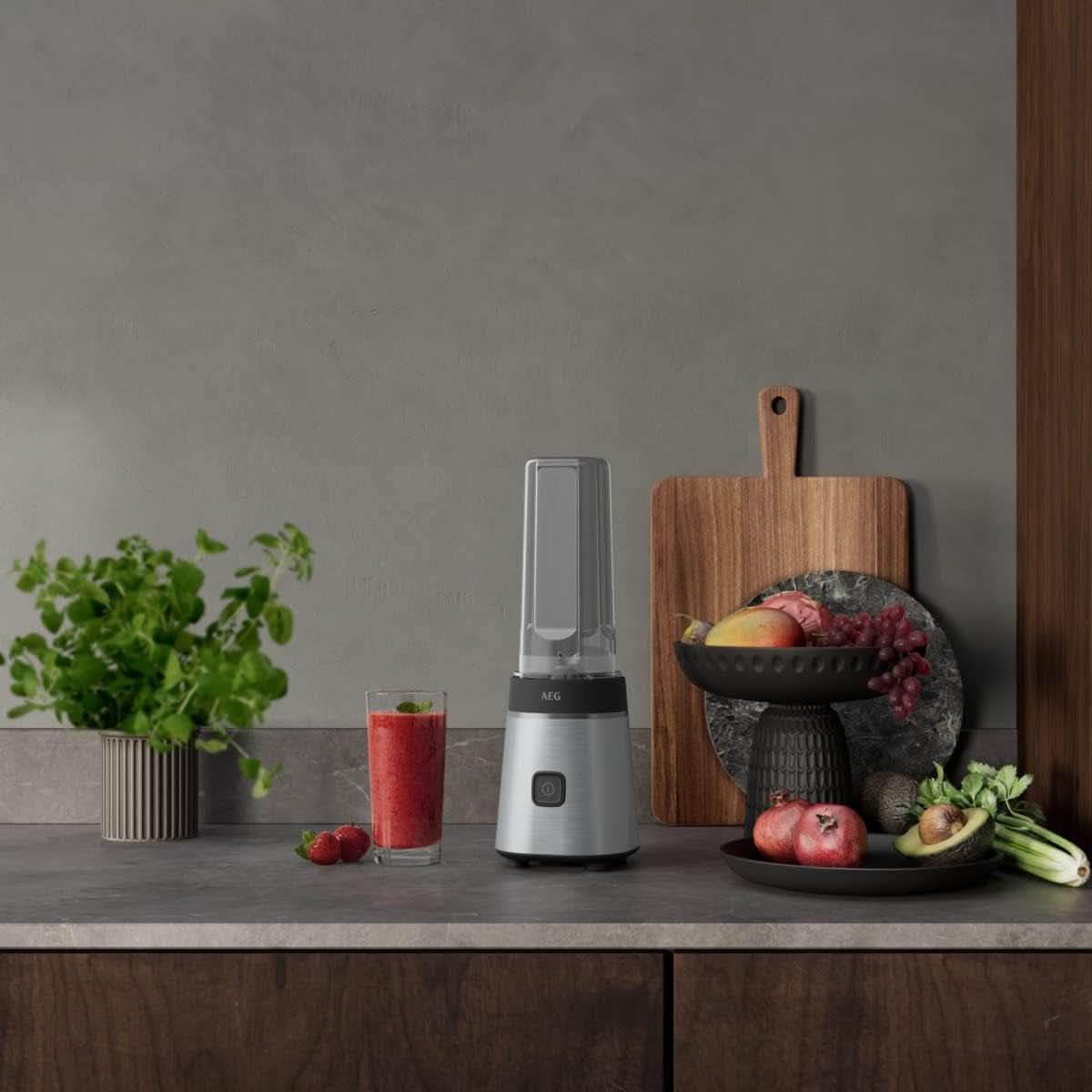 AEG SB3-1-2S turmixgép, 300 W, 2 sebességfokozat, hordozható csésze Mother and Child Naty Shop