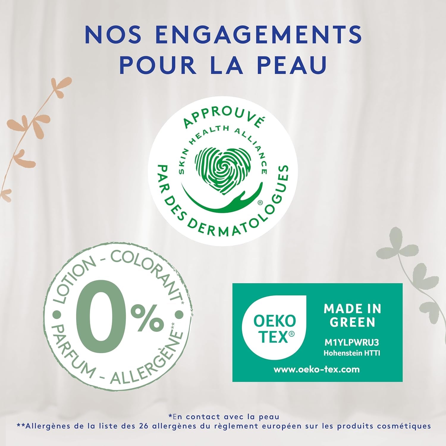 Douceur Naturelle - Bugyi, 6-os méret (16-26 kg) 1 hónapos csomag - 112 bugyi