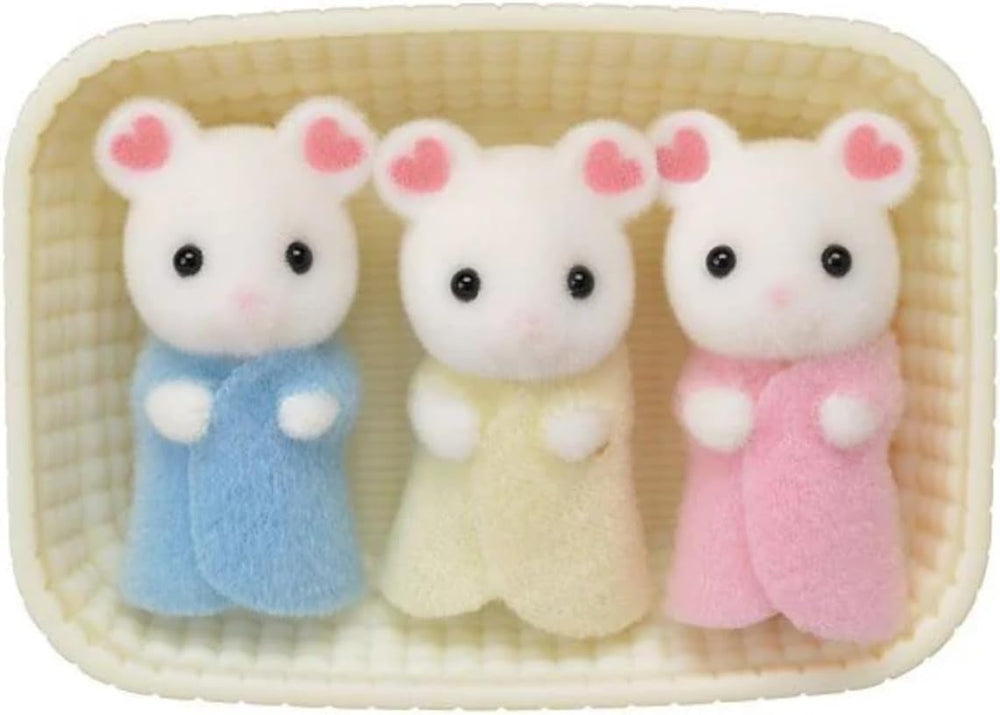 Sylvanian Families L5337 Marshmallow egérhármasok - Babaházfigurák Naty Shop babák