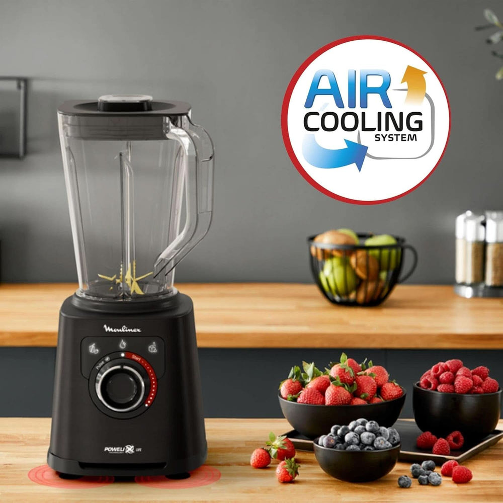 Perfect Mix+ LM88A8 állványkeverő, 1200 W, Schnelle Ergebnisse, 1,5 L Fassungsvermögen, 3 program: Smoothie-Mixer, Eiszerkleinerer, Autoclean, Tritan-Krug, Inklusive Paddle, Schwarz Naty Shop si Copilul