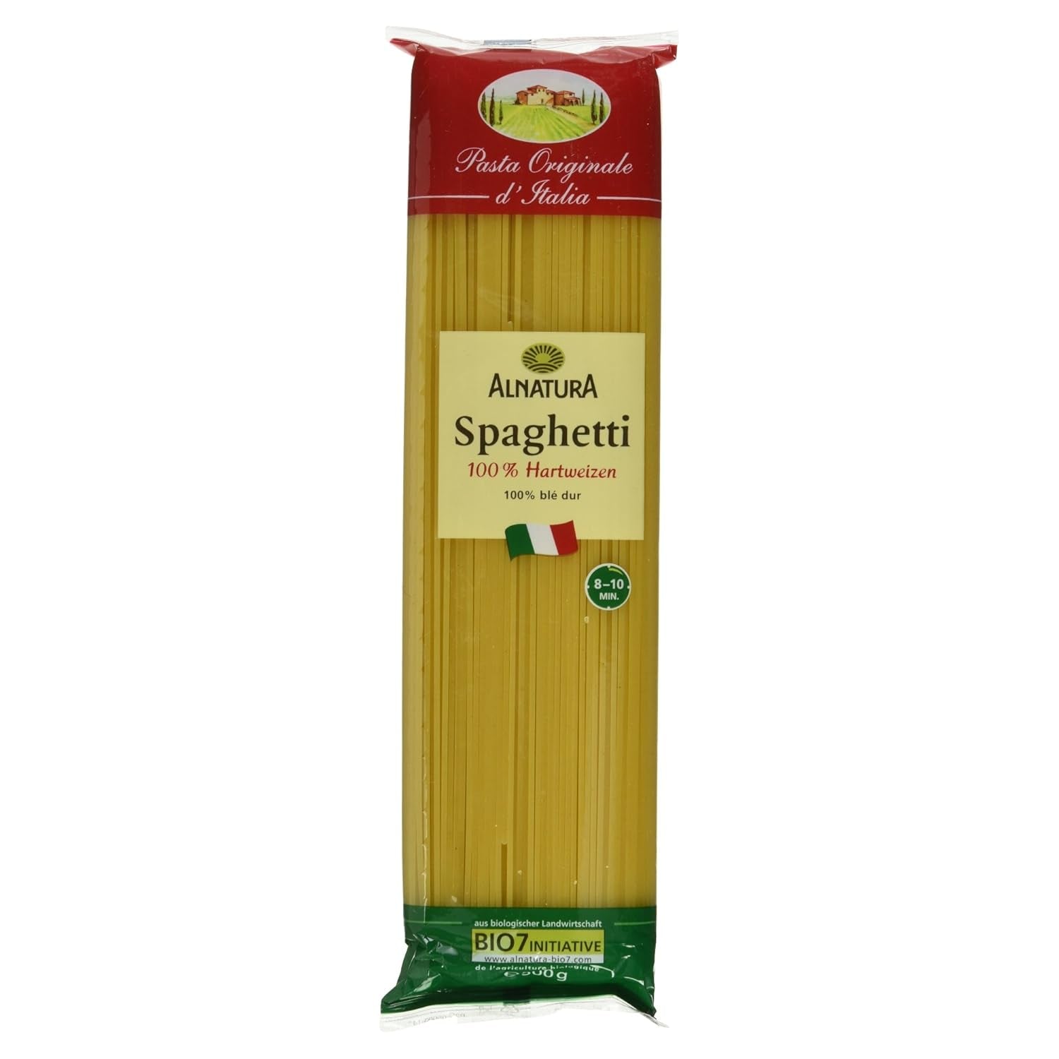 Bio durumbúza búzadara spagetti, 500g