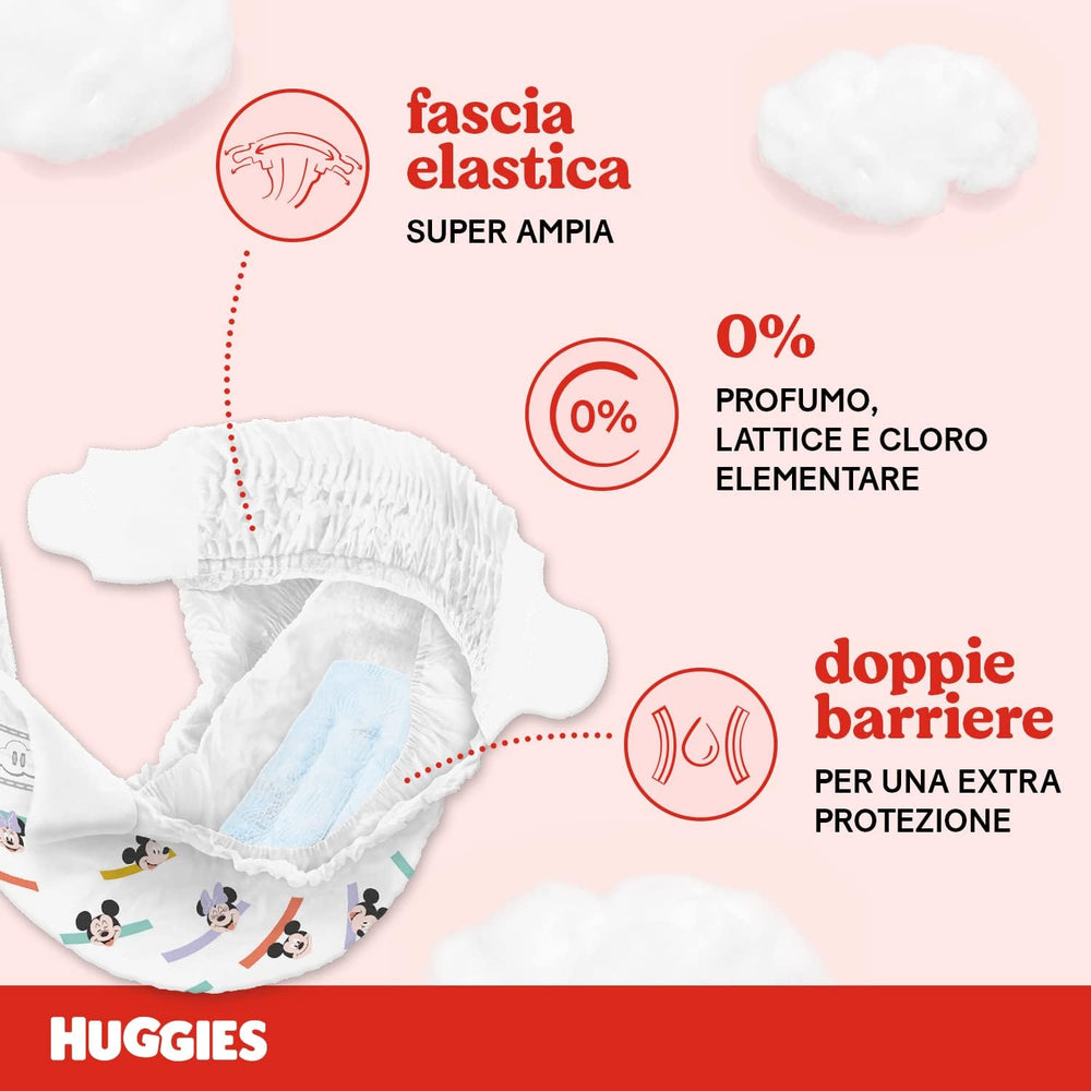 Huggies Ultra Comfort pelenkák, 4-es méret (7-18 kg), Disney Design, Value Pack, 150 db