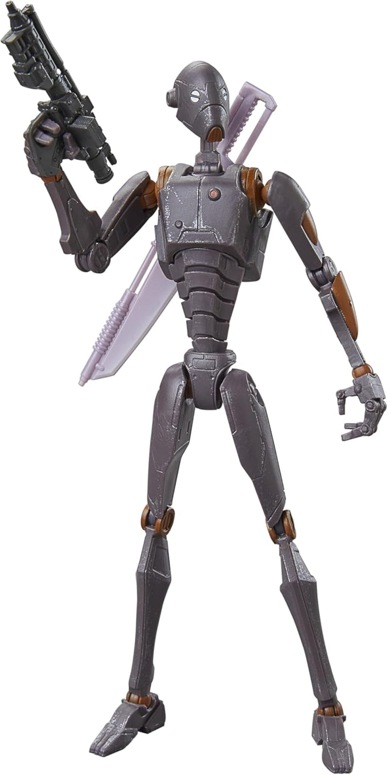 Star Wars Seria Neagră Commander Droid, Star Wars: Războiul Clonelor Premium colecționabil Figura de acțiune (15 Cm) Action figures Naty Shop Titlu implicit