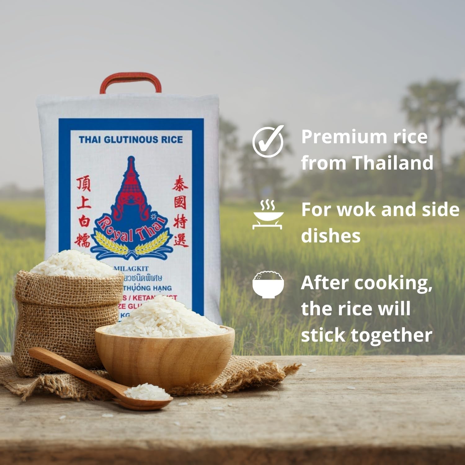 OREZ ROYAL THAI - Orez lipicios - 1 x 10 KG