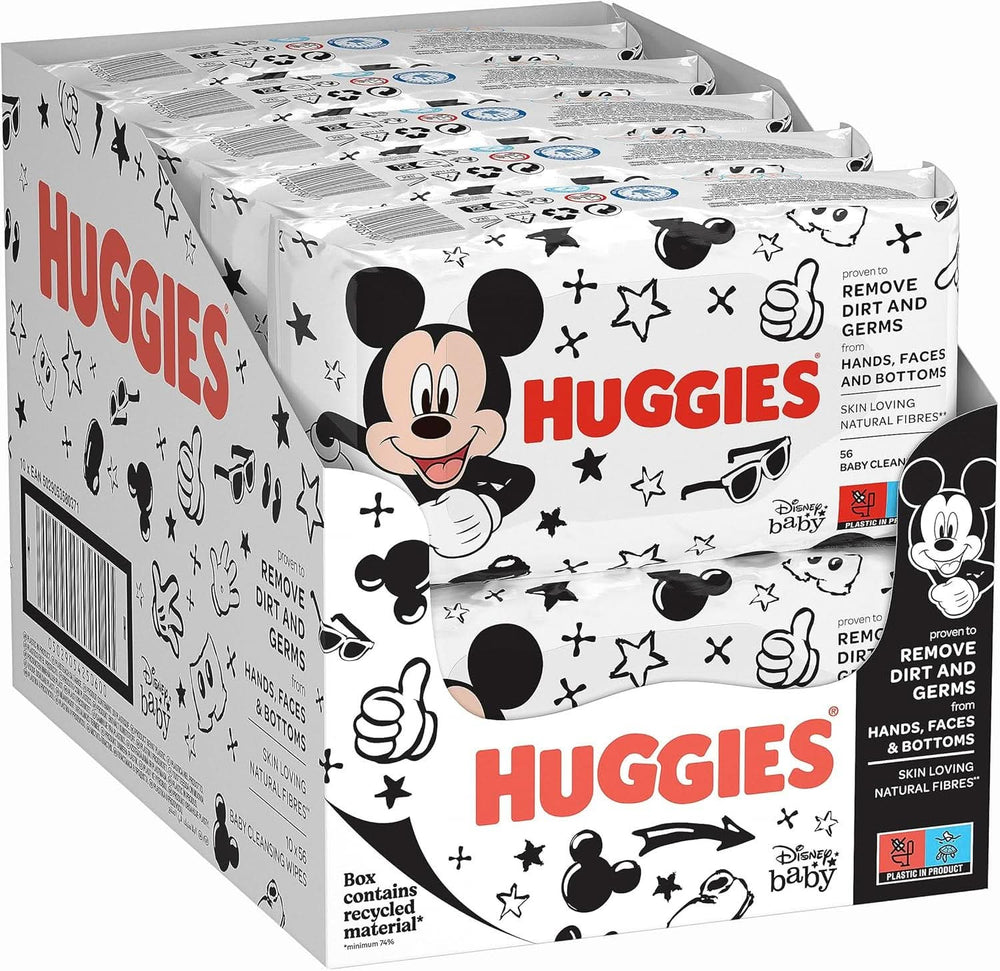 Huggies Baby Wipes Disney, pentru tot corpul Servetele Umede Bebelusi Naty Shop Șervețele umede Disney