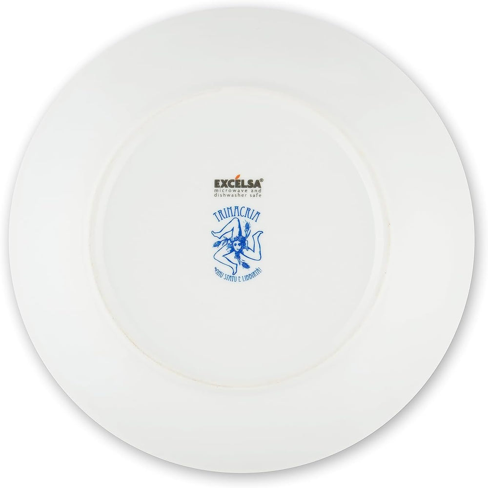 Excelsa Trinacria Teller-Set, 18-teilig, Porzellan und Keramik