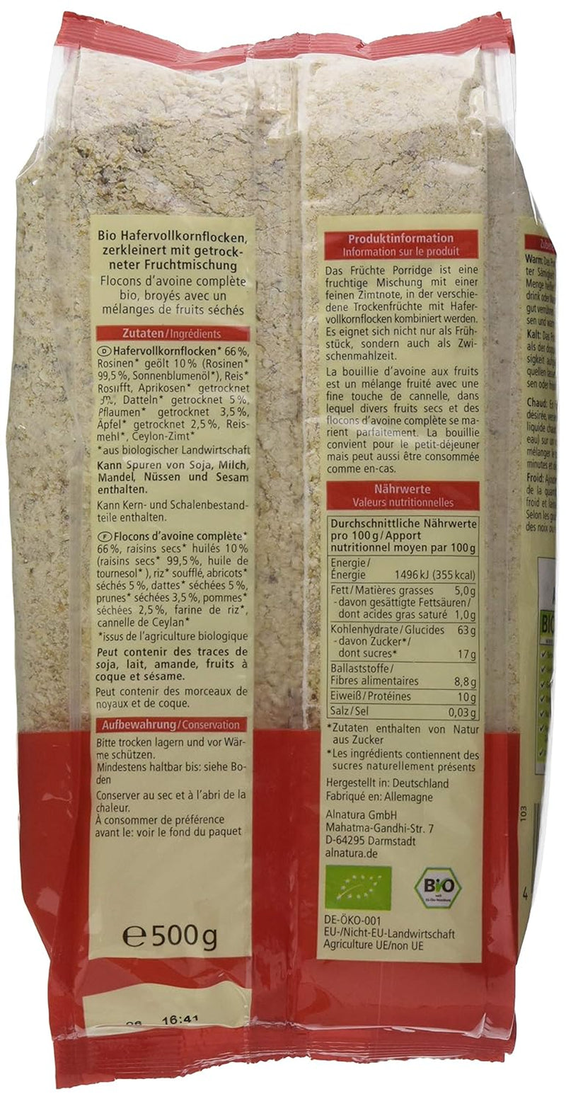 Gyümölcs zabkása, 500g