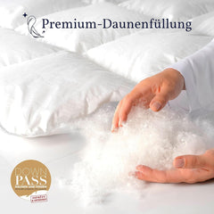 Nordic Paradise - Kényelmes paplan - 50% német kacsatoll - Meleg téli paplan - 200X200 Cm Paplanok és paplanok Naty Shop