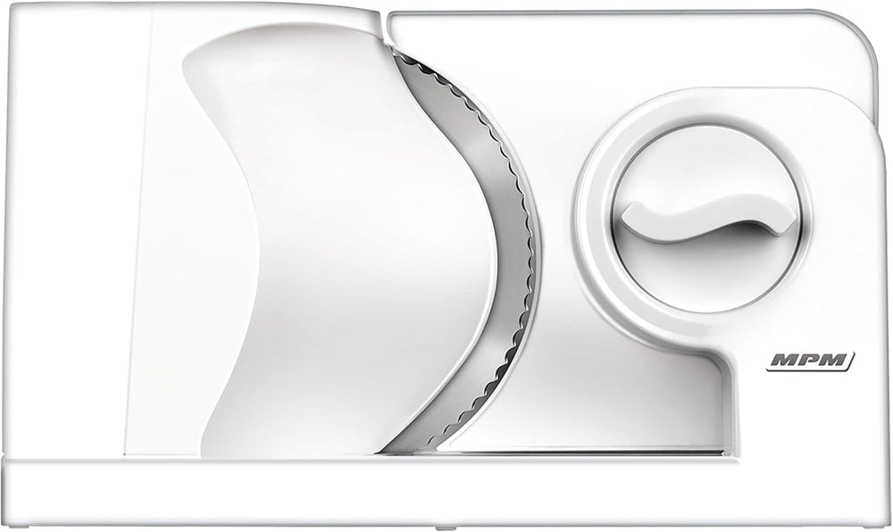 MPM MKR-05 Univerzális elektromos szeletelő, állítható vágási vastagság 15 mm-ig, 150 W aprítók és szeletelők Naty Shop