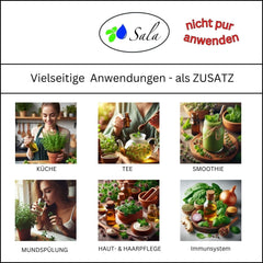 Oregano Oil Aroma Essential Oregano Oil BIO - Fogyasztásra - 100% természetes 30 ml Arome Naty Shop