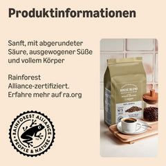 by Amazon Kaffeebohnen, Mittlere Röstung, 100% Arabica, Amaretto, 2kg (2 Packungen mit 1kg)