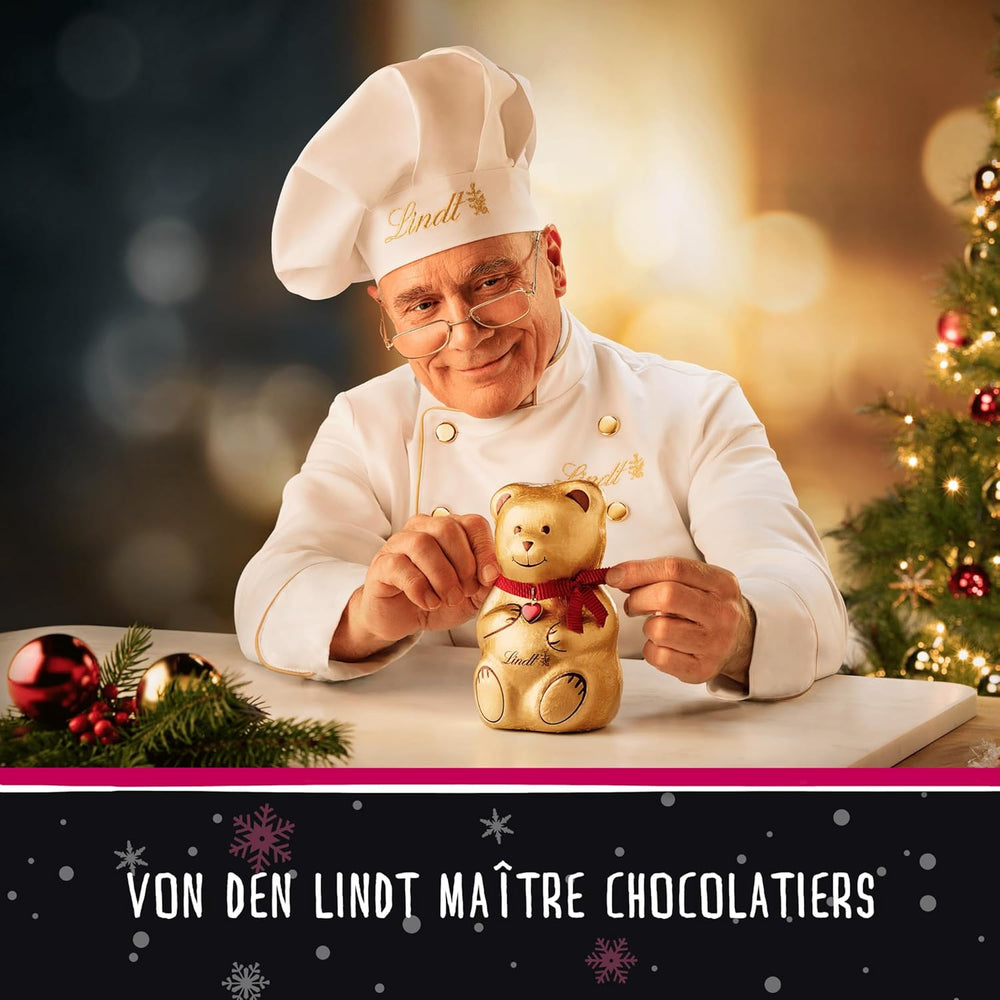 Lindt csokoládé | HELLO Mini Mikulás | 50g | 5 Mini Moși Moși (egyenként 10 g) finom tejcsokoládéból | Karácsonyi csokoládéfigurák kicsiknek és nagyoknak