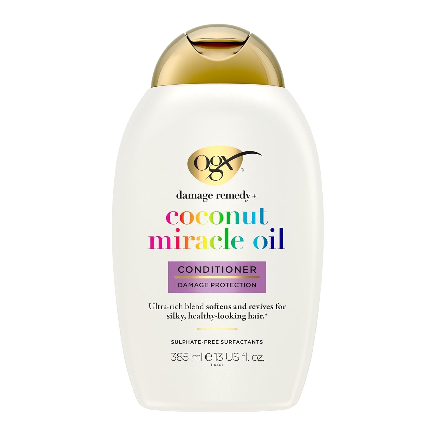 OGX Coconut Miracle Oil Hair Mask, mască de păr hidratantă pentru păr uscat, tratament hrănitor pentru păr cu ulei de nucă de cocos și extract de vanilie, îngrijire anti-frizz pentru îngrijirea optimă a buclelor (300 g) Masca de par Naty Shop Șampon