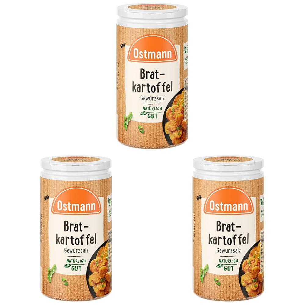 Ostmann Gewürze - Bratkartoffel Gewürzsalz | Pikant-salziges Gewürz für Kartoffelgerichte | 60 g Der Streudose-ban