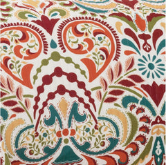 Lush Decor Clara paplan, pamut, türkiz és mandarin, Full/Queen paplanok és paplanok Naty Shop