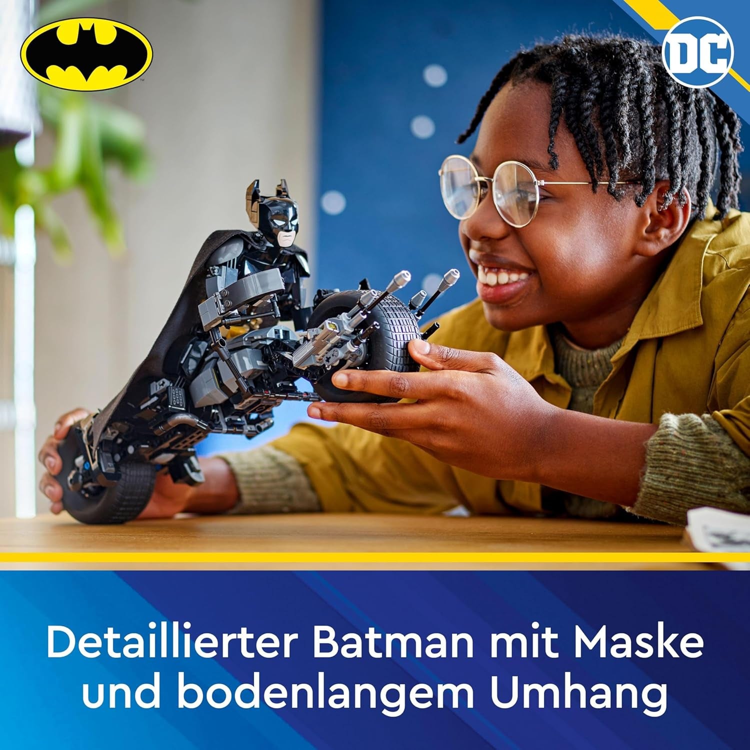 LEGO DC Batman: Batman építőkockák Batpoddal, szuperhősfilmes játék, gyerek kalandjáték készlet, ajándék fiúknak és lányoknak 76273 építőkészletek Besuche den LEGO-Store