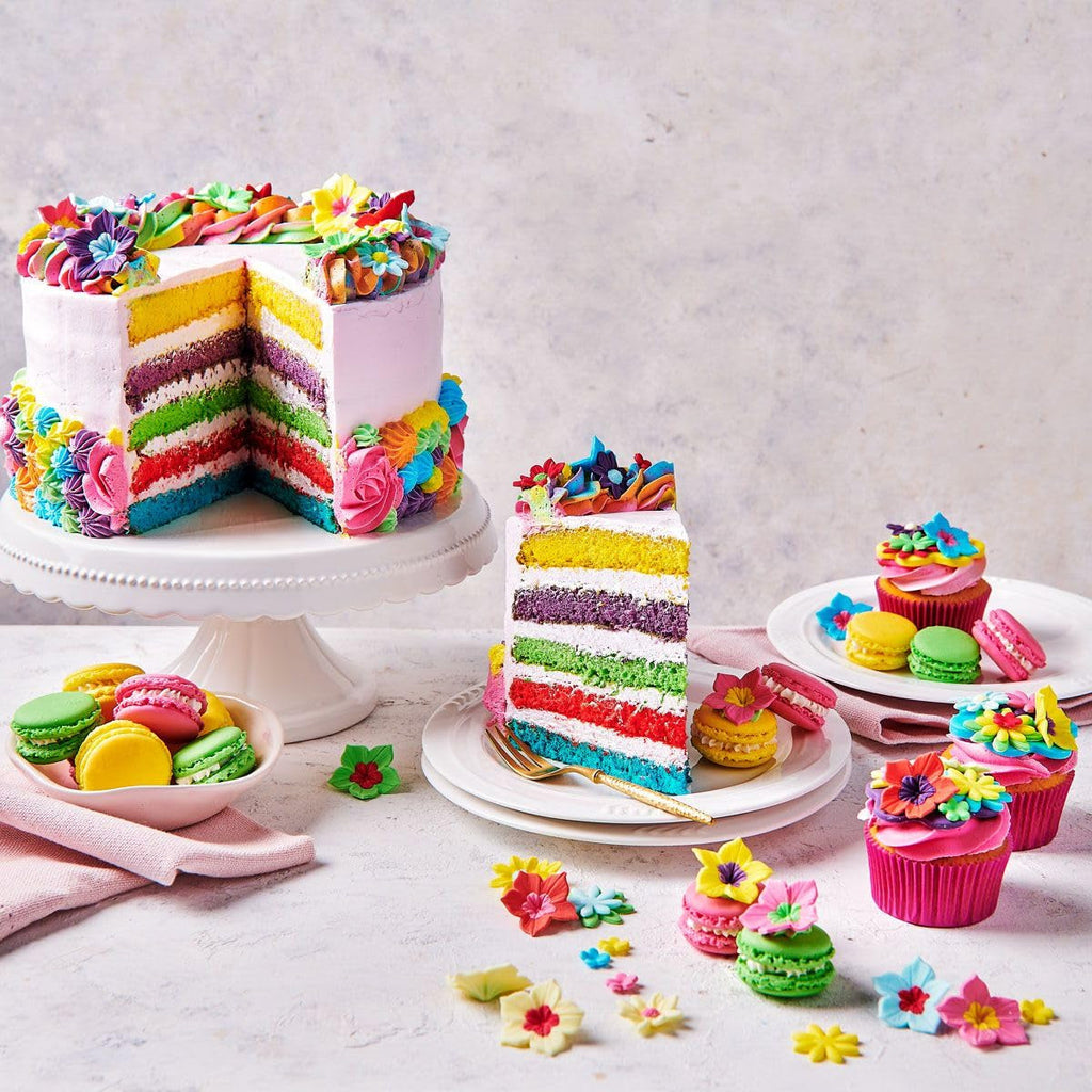 Colorant alimentar Funcakes Gel Vanilie Alb: Colorant alimentar foarte concentrat pentru aluat, cremă, fondant, marțipan, produse de patiserie, dozare ușoară, picături individuale pentru a crea culori vibrante, Halal, 30 g