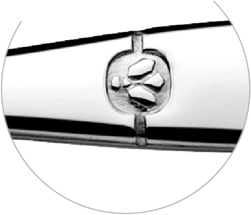 Lou Laguiole Jet - Set de tacâmuri 24 piese, oțel lucios Bucatarie Naty Shop