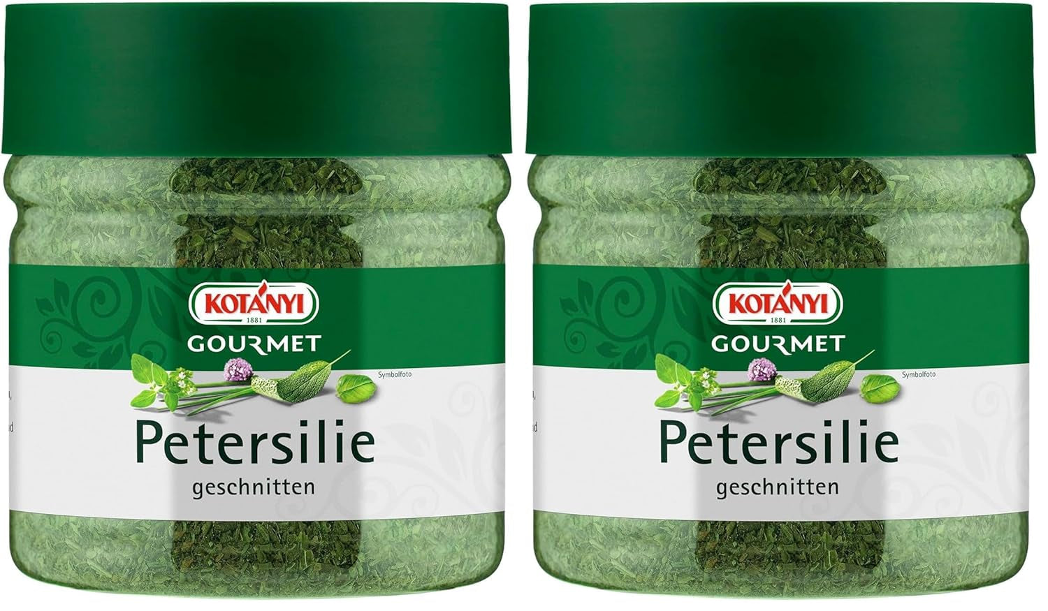 KOTÁNYI Parsilie getrootken - würzig duftend, rich an ätherischen Olen, Extra schonend getrootken Dose, 400 ccm