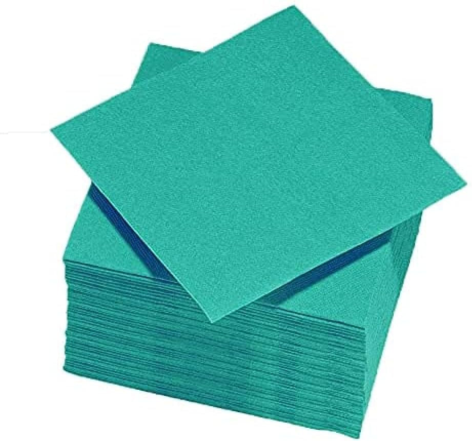 - Șervețele de hârtie Tex Touch - Culoare roz - Șervețele certificate Fsc® - Reciclabile și biodegradabile - Pachet de 50 șervețele roz dimensiune 24 X 24 Cm