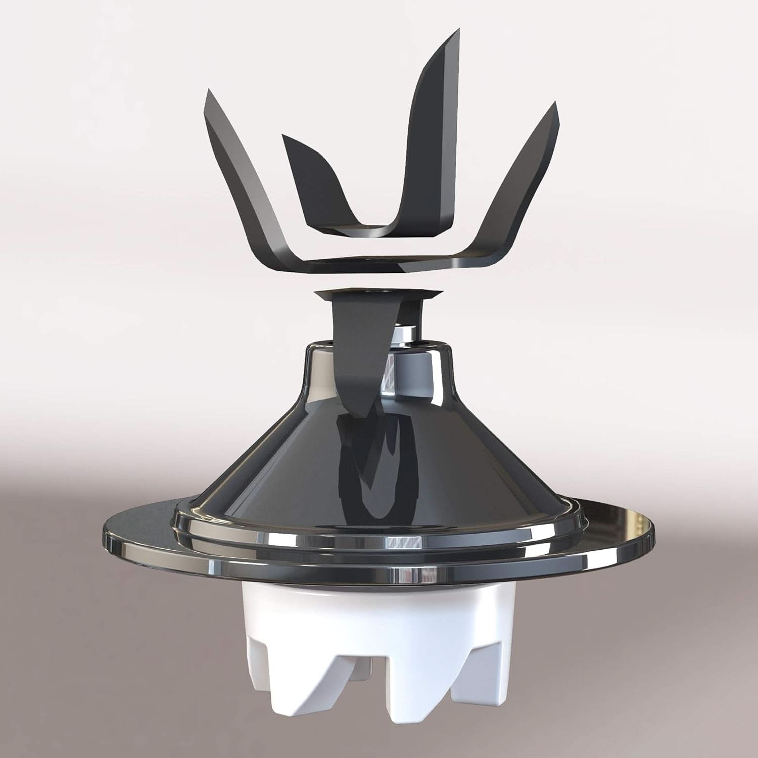 Cecotec Mixer Glas Power Schwarz Titan 1000 INOX. 1000 W, Edelstahlgehäuse, 6-Blatt-Blatt Mit Schwarzer Titanbeschichtung, 1,5-L-Glaskrug, 5 Geschwindigkeiten [Energieeffizienzklasse a +] Kitchen Naty Shop