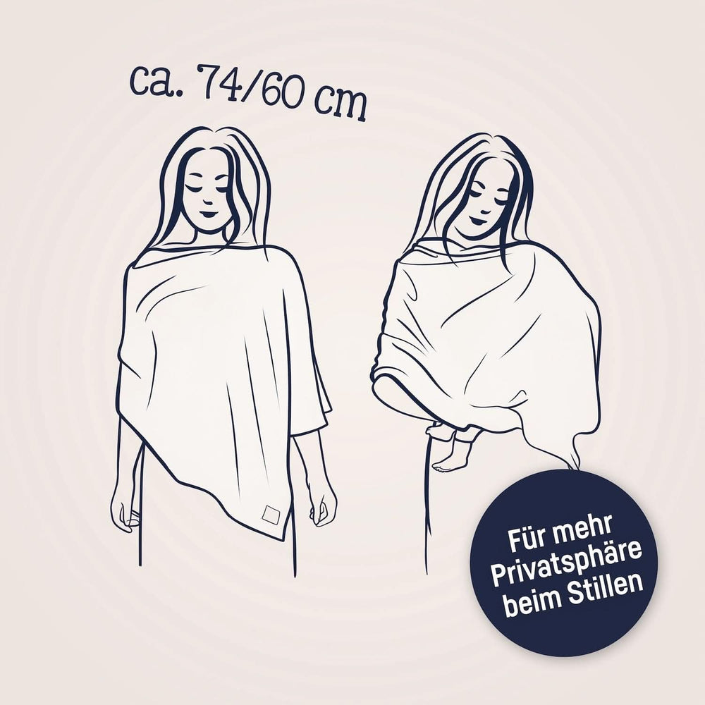 Julius Zöllner Stilltuch Aus 100 Prozent Jersey-Baumwolle, OEKO-TEX STANDARD 100, Made in Germany, Uni Tan Kiegészítők Élelmiszer és szoptatás Bebe Naty Shop