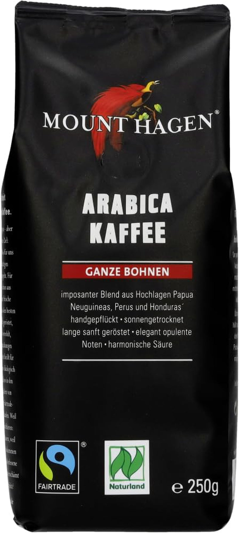 Organic FT Naturland cafea prăjită Arabica, 250G boabe întregi Cafea Naty Shop 12 X 250 Gr