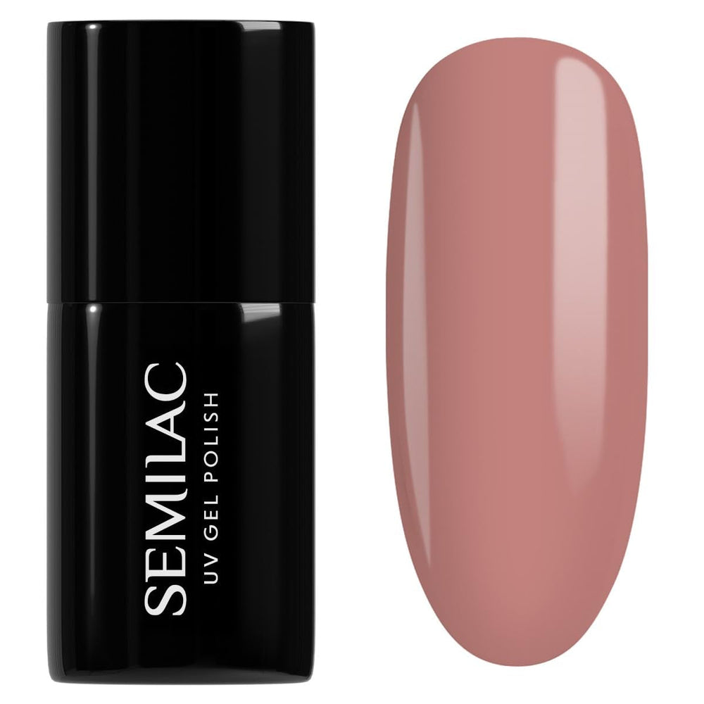 Oja UV Semilac Hybrid 582 Natural Rose 7ml Colecția Naked Nails