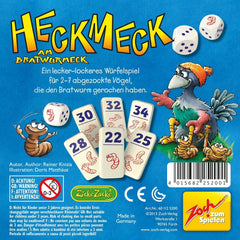Zoch 601125200 – Heckmeck am Bratwurmeck – jocul turbulent de zaruri în popularul cadru cu pui pentru păsările inteligente care au mirosit viermele bratwurmeck, de la 8 ani