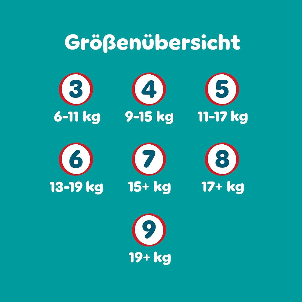 Pampers Baby-Dry Pants Größe 5, 160 Stück, 11kg-17kg, 360° auslaufsichere Nappali és éjszakai használatra
