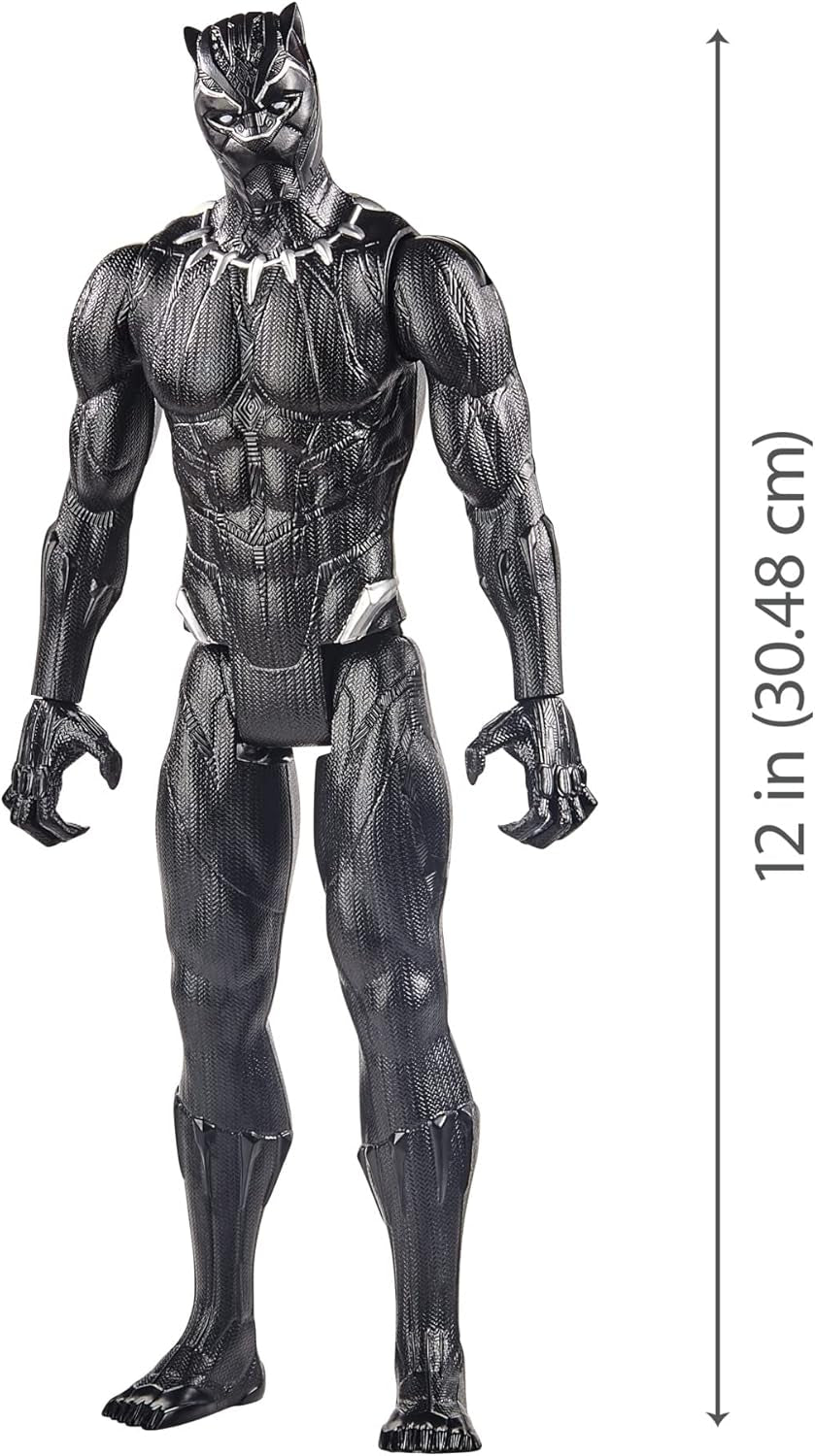 Marvel Avengers Titan Hero Series Black Panther, 30cm Tall Action Figure Action figures Naty Shop