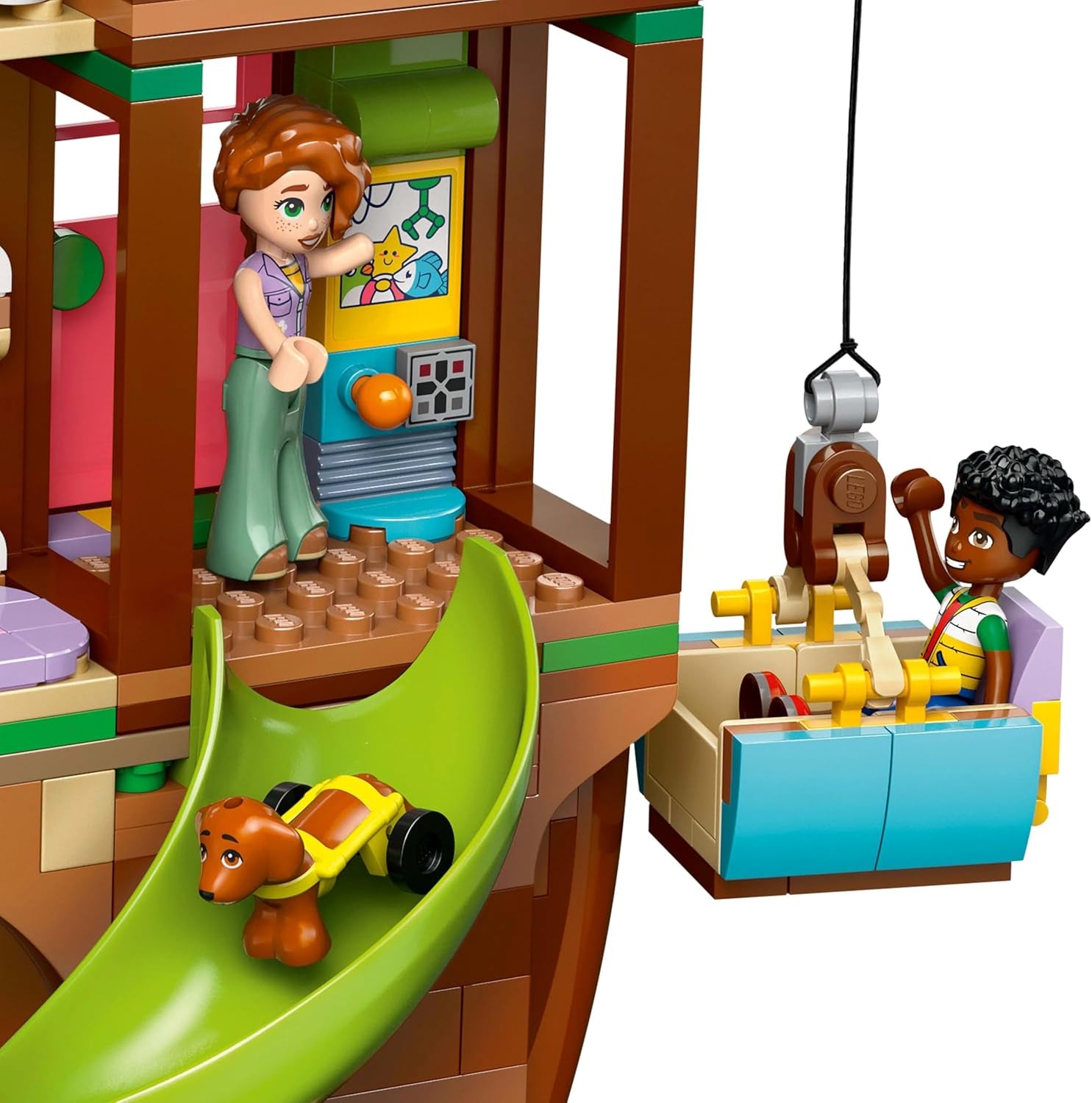 LEGO Friends faház építkezés és szerepjáték készlet Játékház 8 éves lányoknak 4 karakteres minifigurával és 2 állatfigurával Ajándékötlet gyerekeknek 42652 Építőkészletek Besuche den LEGO-Store
