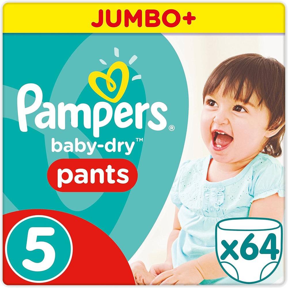 Pelenkák Pampers 81657566 Baby-Dry nadrág, fehér