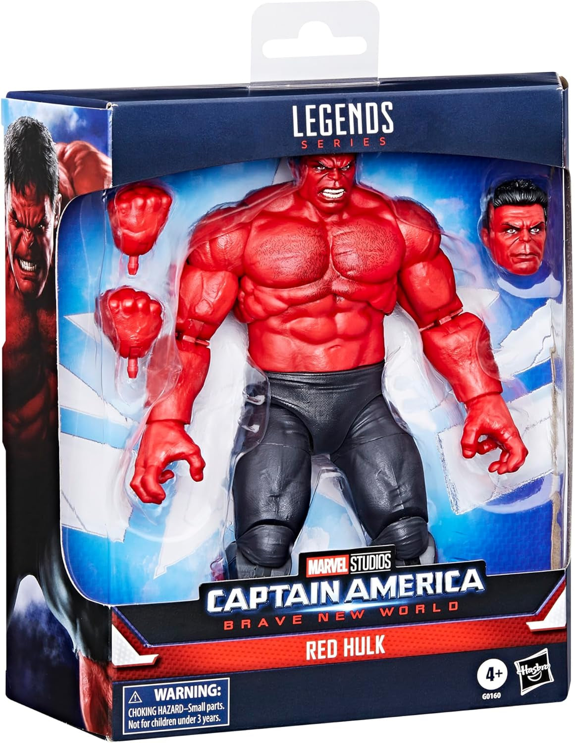 Marvel Legends Series Red Hulk Action Figure (Scară: 15 Cm) Pentru Captain America: Brave New World Action figures Naty Shop
